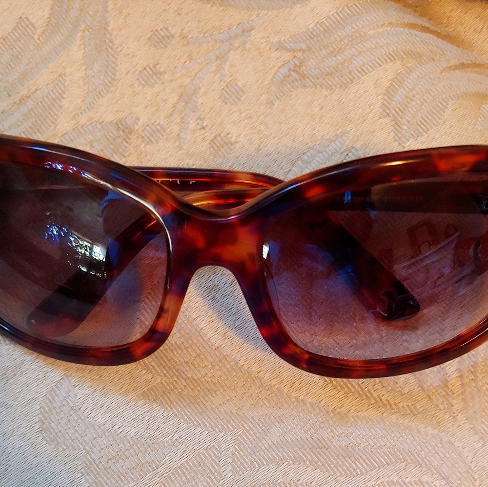 TOM FORD BROWN GRADIENT TORTOISE SUNGLASSES CASE BOX CLOTH & PAPERS - Picture 10 of 10
